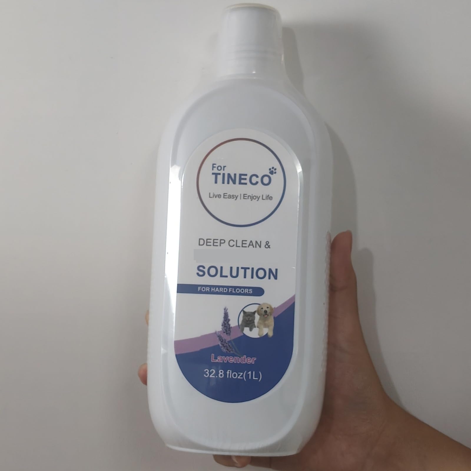 Solución de limpieza para fregadoras de pisos. Compatible para TINECO IFLOOR 3, iFLOOR 3 Breeze Complete, iFLOOR 5 Breeze Complete. Soluciones de limpieza para múltiples superficies, 1 L (33.8 onzas l