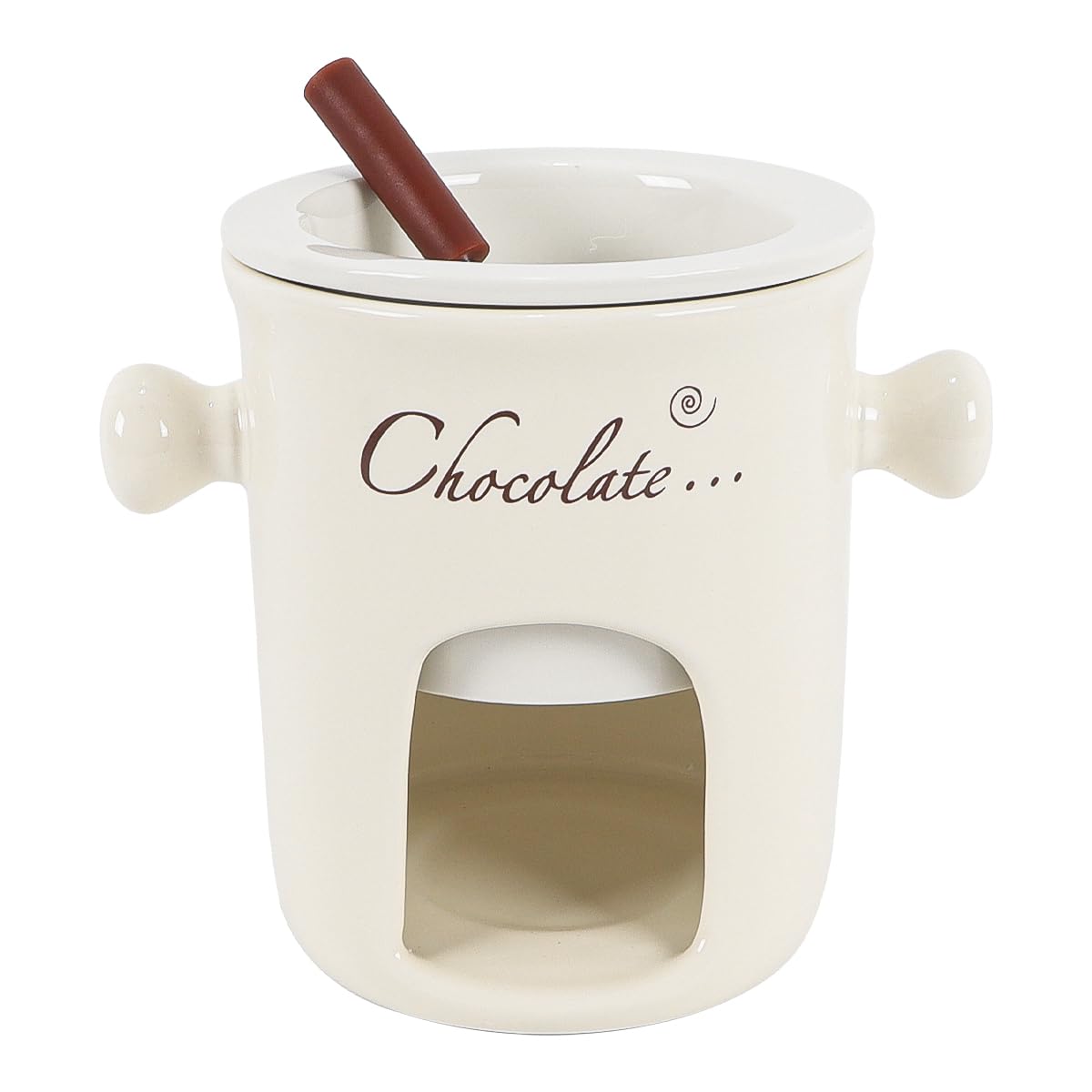 Gobelet à fondue pour les rassemblements chaleureux autour du chocolat et de la bougie