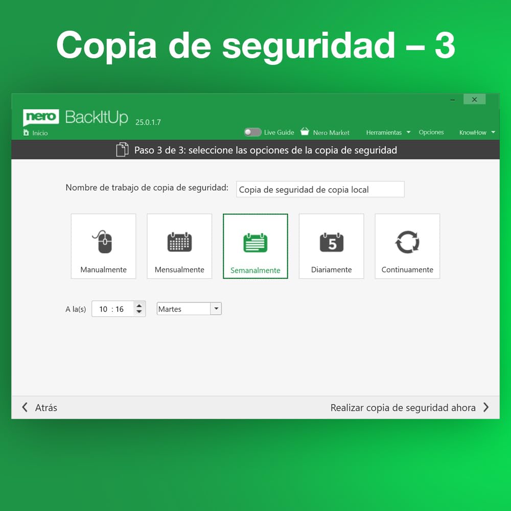 Nero Software de copia de seguridad ganador de múltiples pruebas - recuperación de datos, copia de seguridad automática, recuperación | licencia ilimitada | 1 PC | Windows 11 / 10 / 8 / 7
