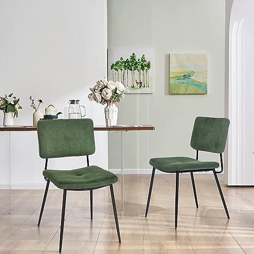 GOMYHOME Juego de 2 Sillas de Comedor con Tapizado Moderna...