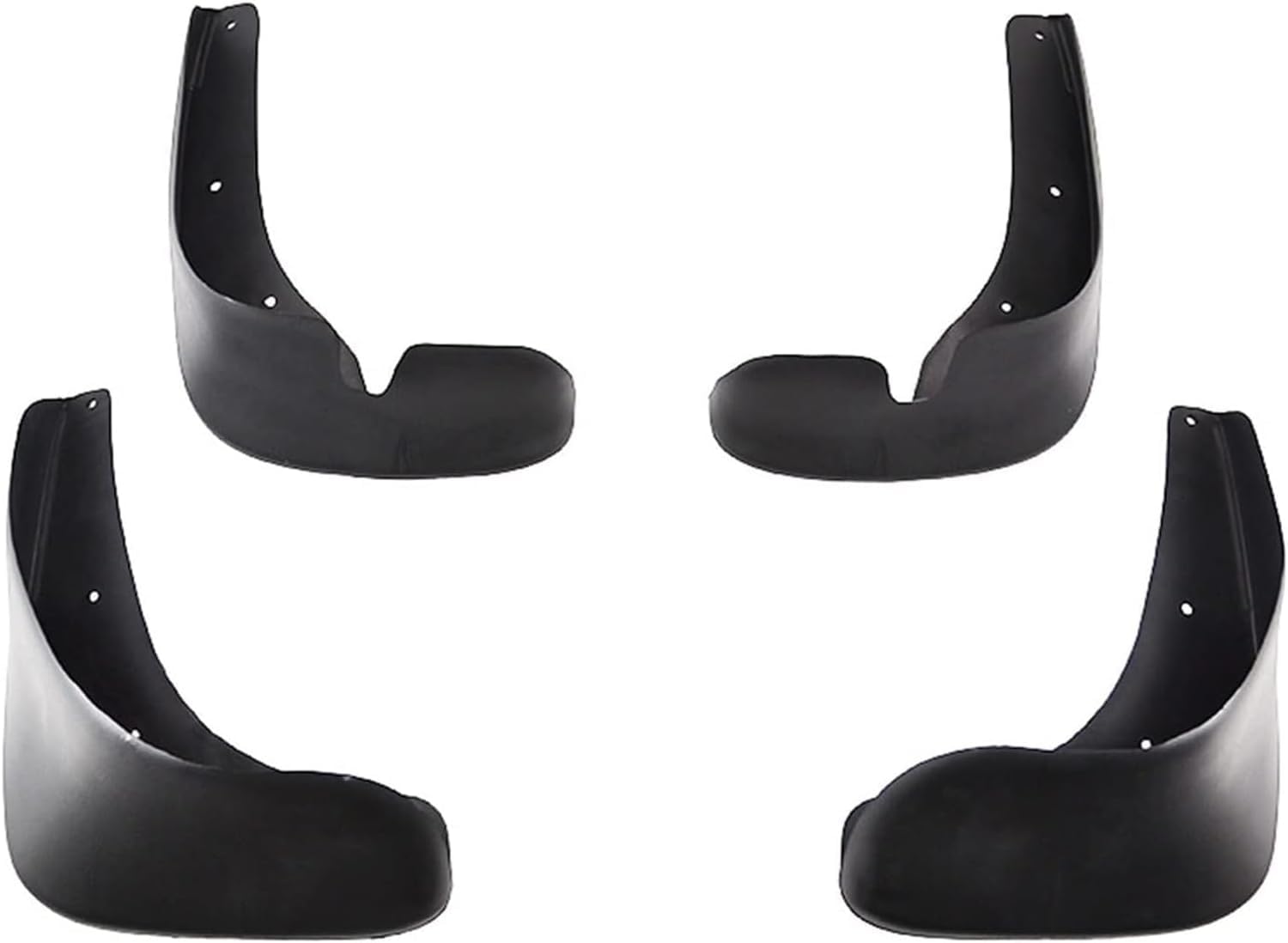 RSCBB 4 Pcs Car Mud Flaps Splash Guards for Citroën Xsara Picasso 2000-2012, Easy Installation Mudguards Front Rear Mud Flaps Splashproof Waterproof Car Accessories,2000-2005