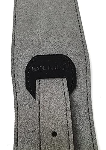 Custom Style T8SU – Sangle de guitare et de basse en cuir suédé - Les Beatles, Paul McCartney, John Lennon, RIngo Starr, George Harrison Custom Style T8SU - Sangle de guitare et de basse en cuir suédé – Image 5