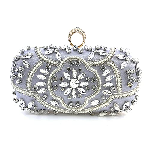 Sac à main de luxe pour femme brodé pour une élégance raffinée en soirée