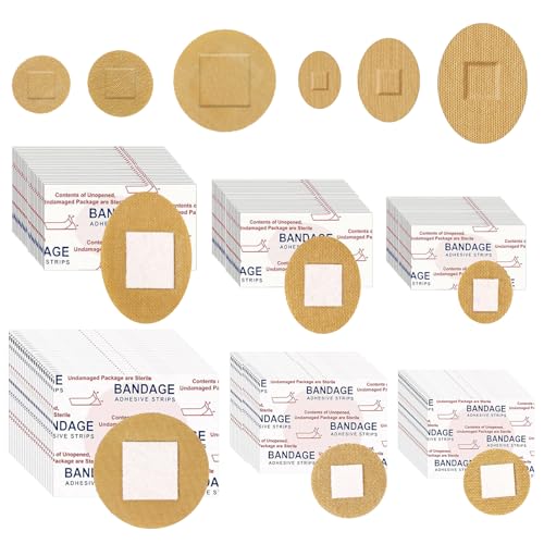 Tiritas Redondas Pequeñas 150 Piezas 6 Tamaños Tiritas Redondas Buena Adherencia Flexible Ideales Para Incisiones Pequeñas