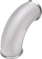 Vista 6 de DERNORD 1" tubo OD codo 90 grados tubería sanitaria SS304 tri abrazadera 1,5 pulgadas