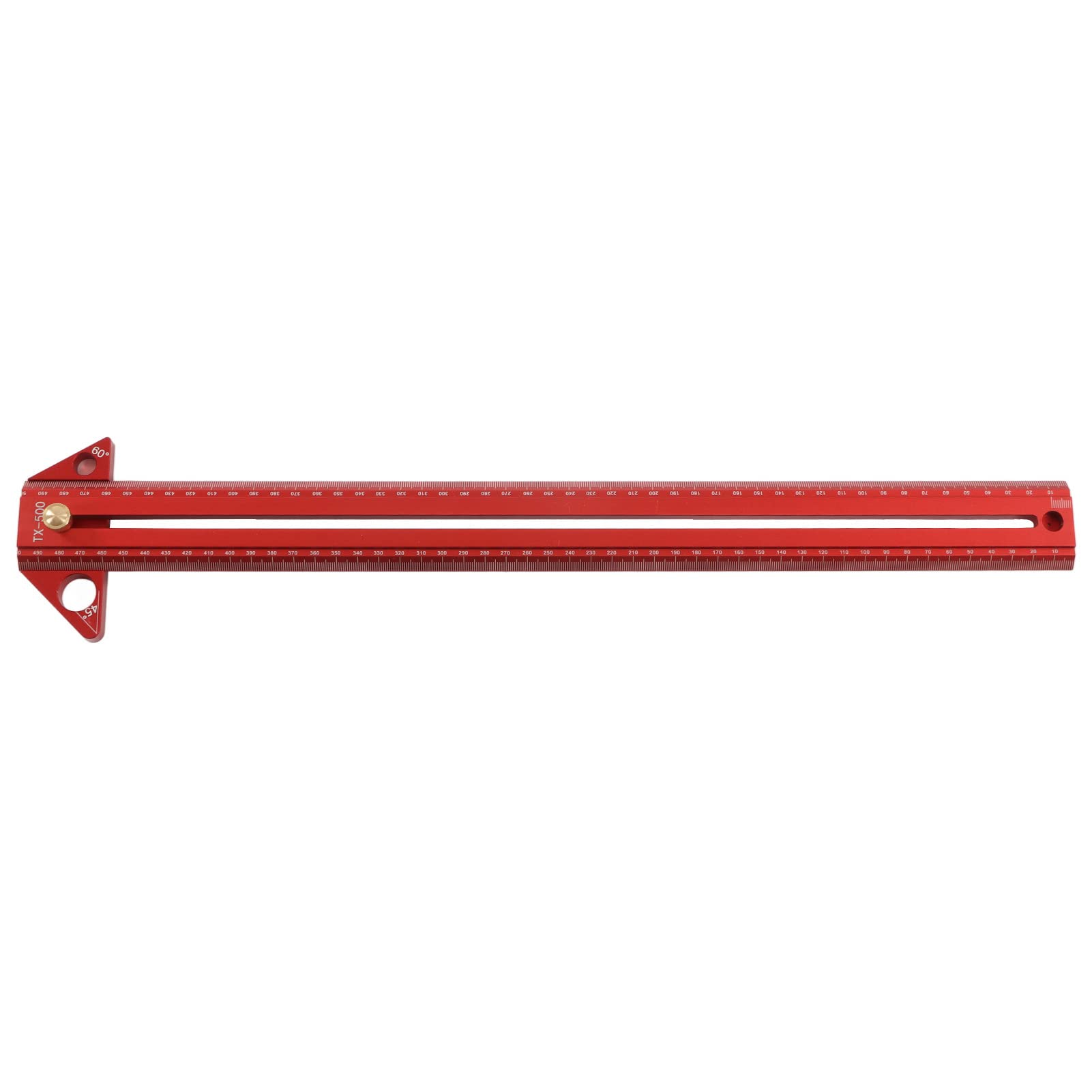 CHICIRIS T -trackwell -trackwel, Strumento di Misurazione Portatile Lineare Multifunzionale per Falegnami per Falegnami per (50 cm)