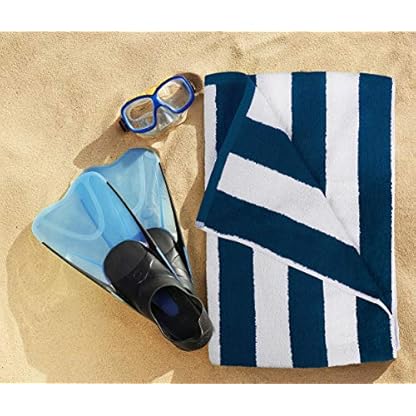 Utopia Towels 4er-Pack Strandtücher 76x152 cm, saugfähige Handtücher aus 100% Baumwolle (Rot,Marineblau,Grau,Pflaume) – Bild 8