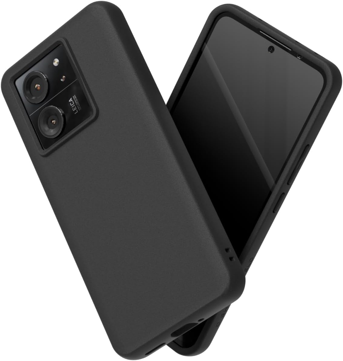 RhinoShield Case Compatible with [Xiaomi 13T/13T Pro] | SolidSuit - Shock Absorbent Slim Design Protective Cover with Premium Matte Finish 3.5M / 11ft Drop Protection - Classic Black