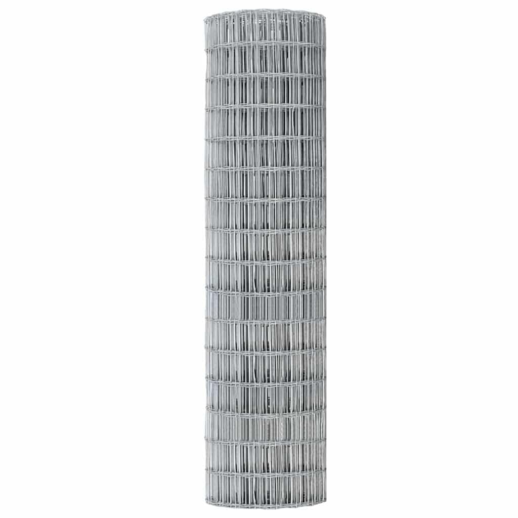 Ogrodzenie euro, powlekane PCV, żelazne ogrodzenie ogrodowe, 1 x 10 m, dekoracyjne panele ogrodzeniowe do ogrodu i na taras, odporne na zwierzęta ogrodzenie ogrodowe z wytrzymałym ogrodzeniem