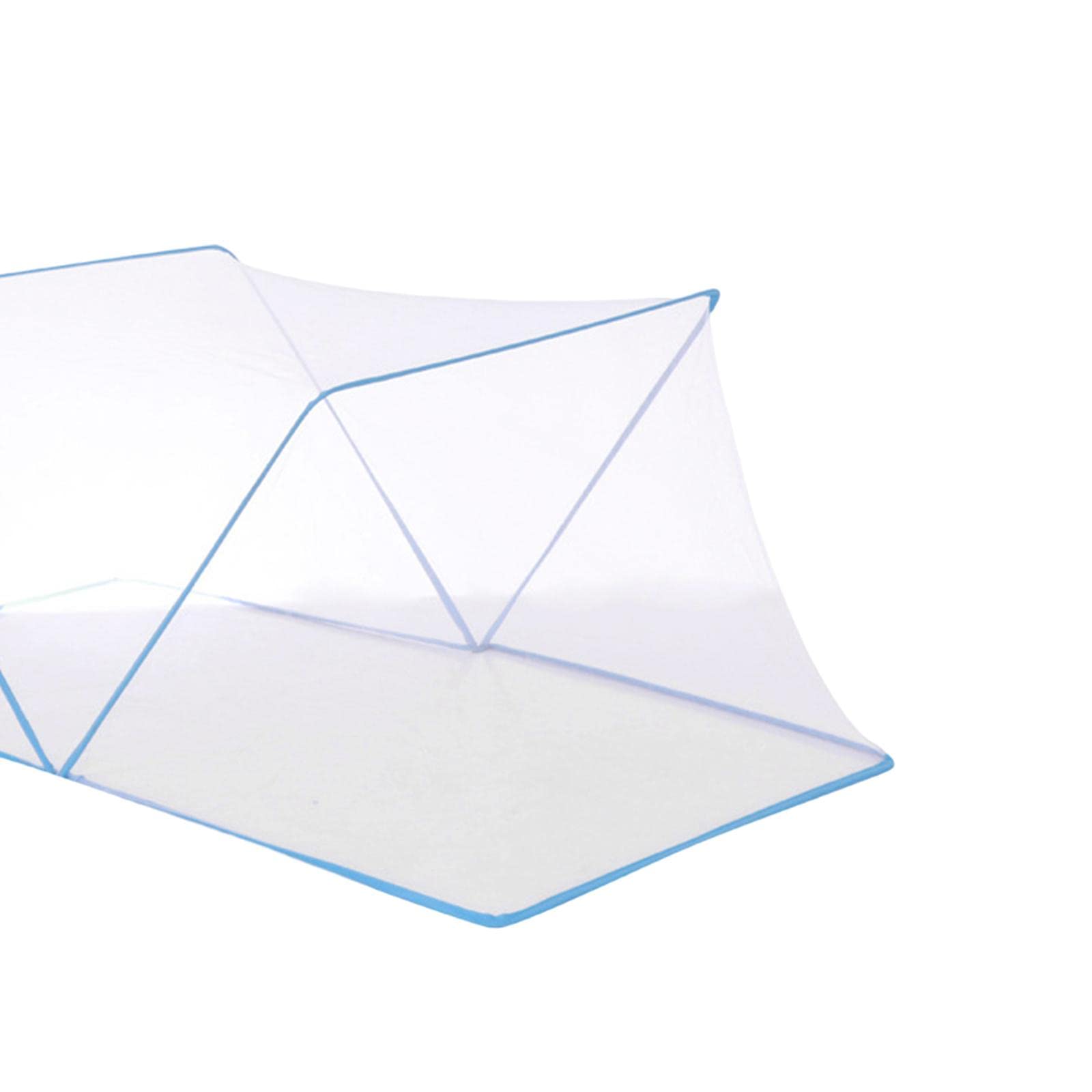 MYCENSE Portable Privacy Canopy for Grown-Ups - Effortless Assembly Sleeping Shelter, Blue 190x135x80cm