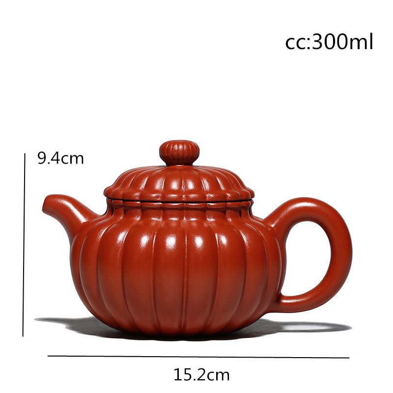 Czajnik z fioletowej gliny 300 ml, ręcznie robiony, retro, domowy, chiński czajniczek, zestaw do herbaty, herbata liściasta, ceramiczny czajnik