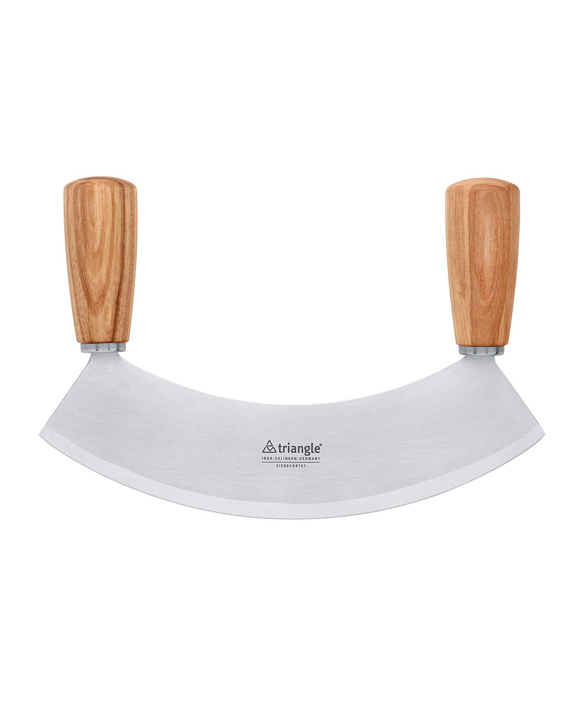 Triangle Wiegemesser 23 Cm Aus Solingen - Gehärtet, Einschneidig, Für Kräuter & Pizza