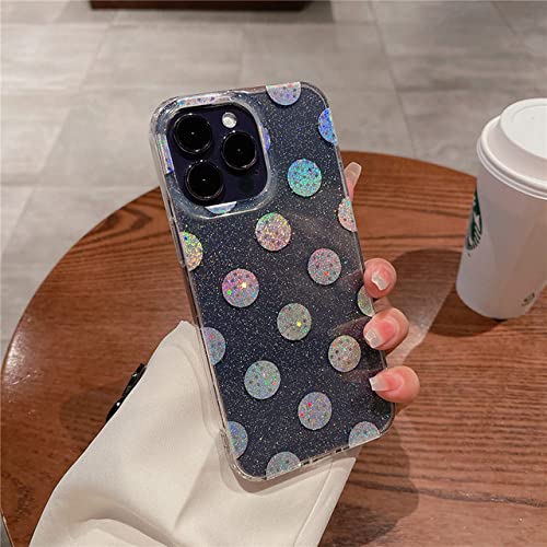 Coque luxe Aurora Laser pour iPhone 14 Pro Max au design pailleté rigide