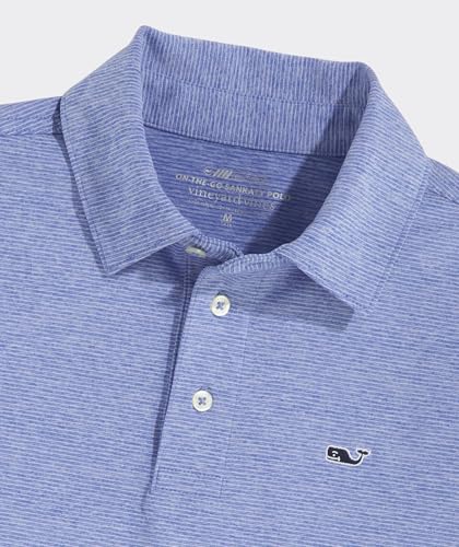 Image of Vineyard Vines Kids St. Jeans Stripe Sankaty Polo (Toddler /Little Kid /Big Kid)