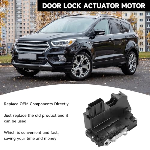 Image of Rear Left Side Power Door Lock Actuator - Compatible for Ford Escape 2001-2007 - Replace Part 6L8Z7826413B