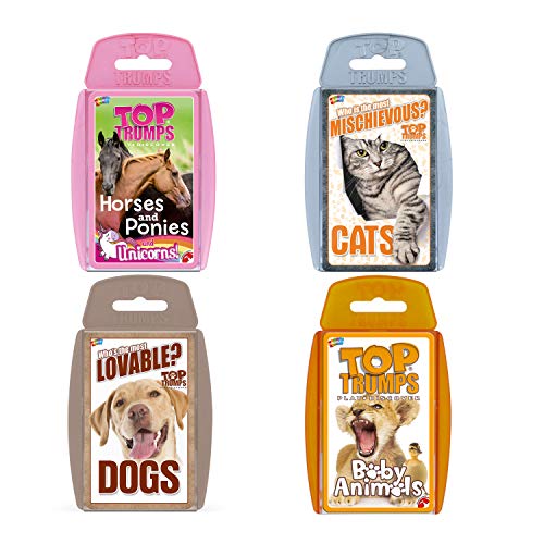 Top Trumps Jeu de Cartes pour Animaux domestiques