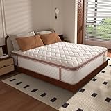 Pixafog 12 Inch King Size Mattress-Mattress in a Box,Gel Hybrid Memory Foam Individually Wrapped Pocket Springs for Motion Isolation,Back Pain Relief,CertiPUR-US,Medium Firm