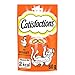 CATISFACTIONS Friandises au poulet pour chat et chaton, 6 sachets de 60g