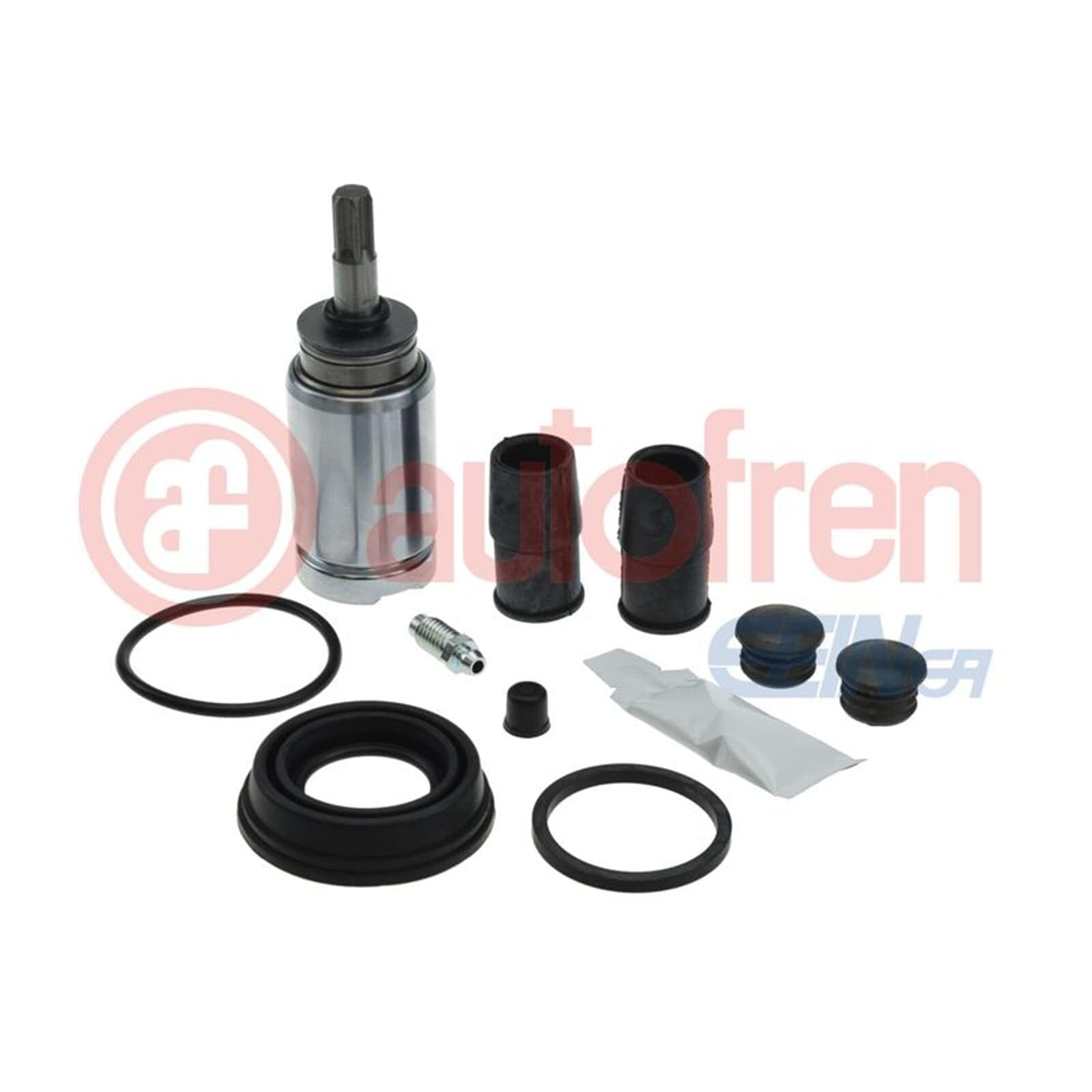 AUTOFREN SEINSA D42735K Juego de reparación pinza de freno Eje trasero Compatible con BMW i3 I01 X1 F48 1 Hatchback F40 2 Active Tourer F45 2 Gran Tourer F46 2 Gran Coupé F44