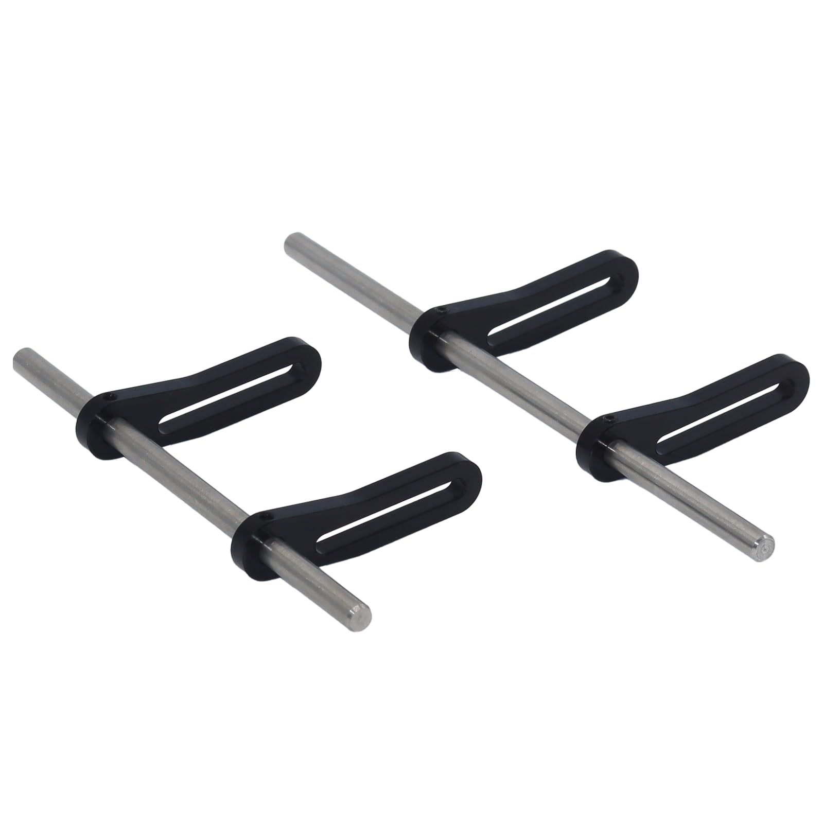 Hard Metal RC Bumper Kit, Adjustable 1/10 RC Crawler Car Bumper, RC Front Bumper with RC Rear Bumper for SCX10, TRX4, TRX6, Enduro, Gen7 Gen8