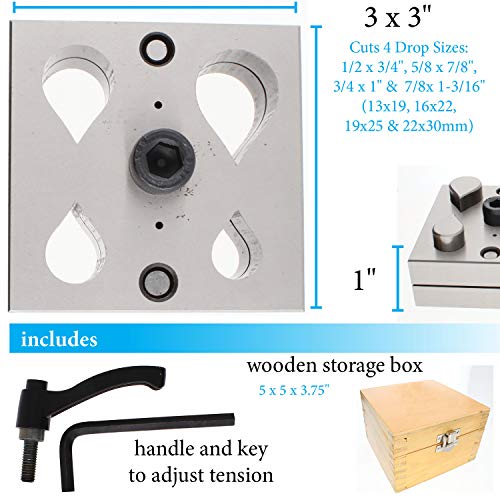 Herramientas Beadsmith metal stamping y joyería con 4 punzones de acero 6