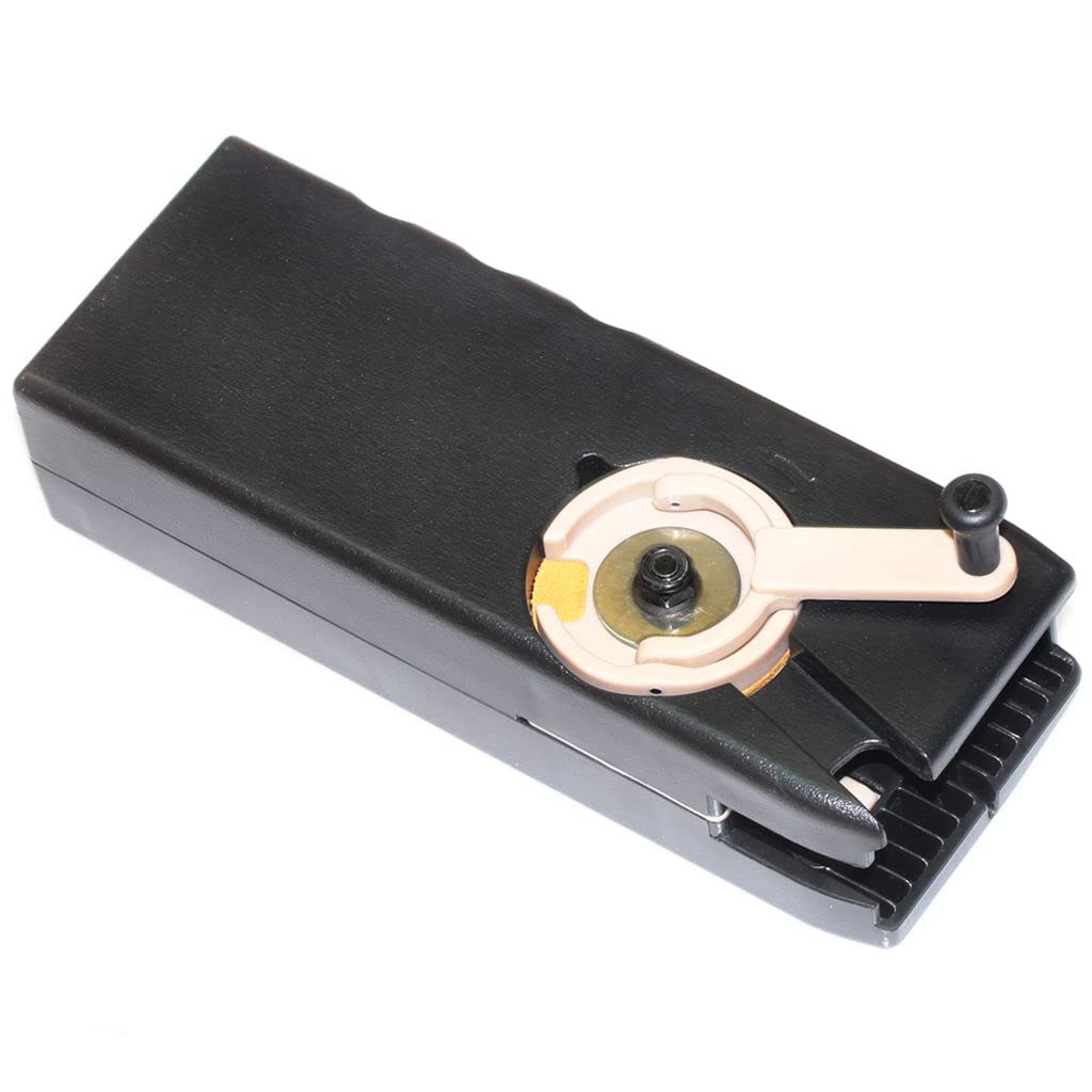 Airsoft Softair Ausrüstung PTS Odin Innovations M12 Sidewinder Speed Loader Geschwindigkeitslader (1600rd Kapazität) Schwarz