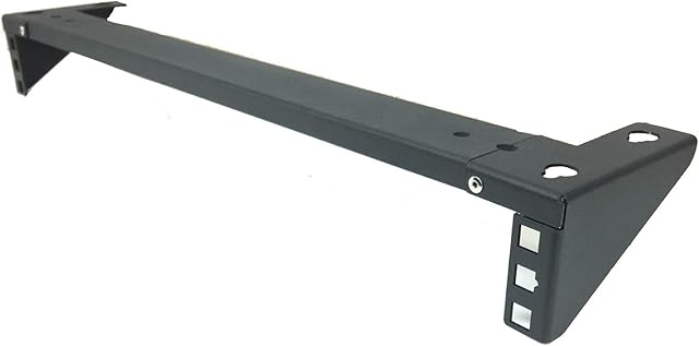 Jingchengmei 1U Lightweight Foldable 19 Inch Steel Vertical Rack and Wall Mountable Server Rack Mount (1U35P)