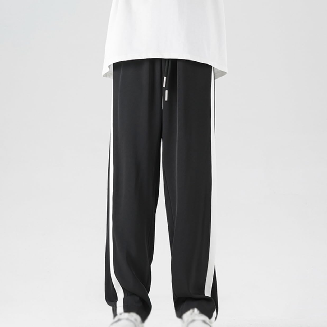 [lsjdln] サルエルパンツ メンズ ワイドパンツ 夏服 ズボン ストレートパンツ ゆったり ビッグシルエット ロングパンツ 春