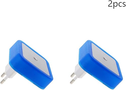 Miniatura 2 de Othmro ABS L65 × W65 × H68 Luz nocturna enchufable Luz cálida LED Navidad bombilla luces de cama con sensor automático de atardecer a amanecer para