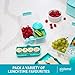 Sistema To Go Collection Bento Box Cube Plastic Lunch and Food Storage Container, 5.3 Cup, Multi-Compartment, Color Varies, BPA Free