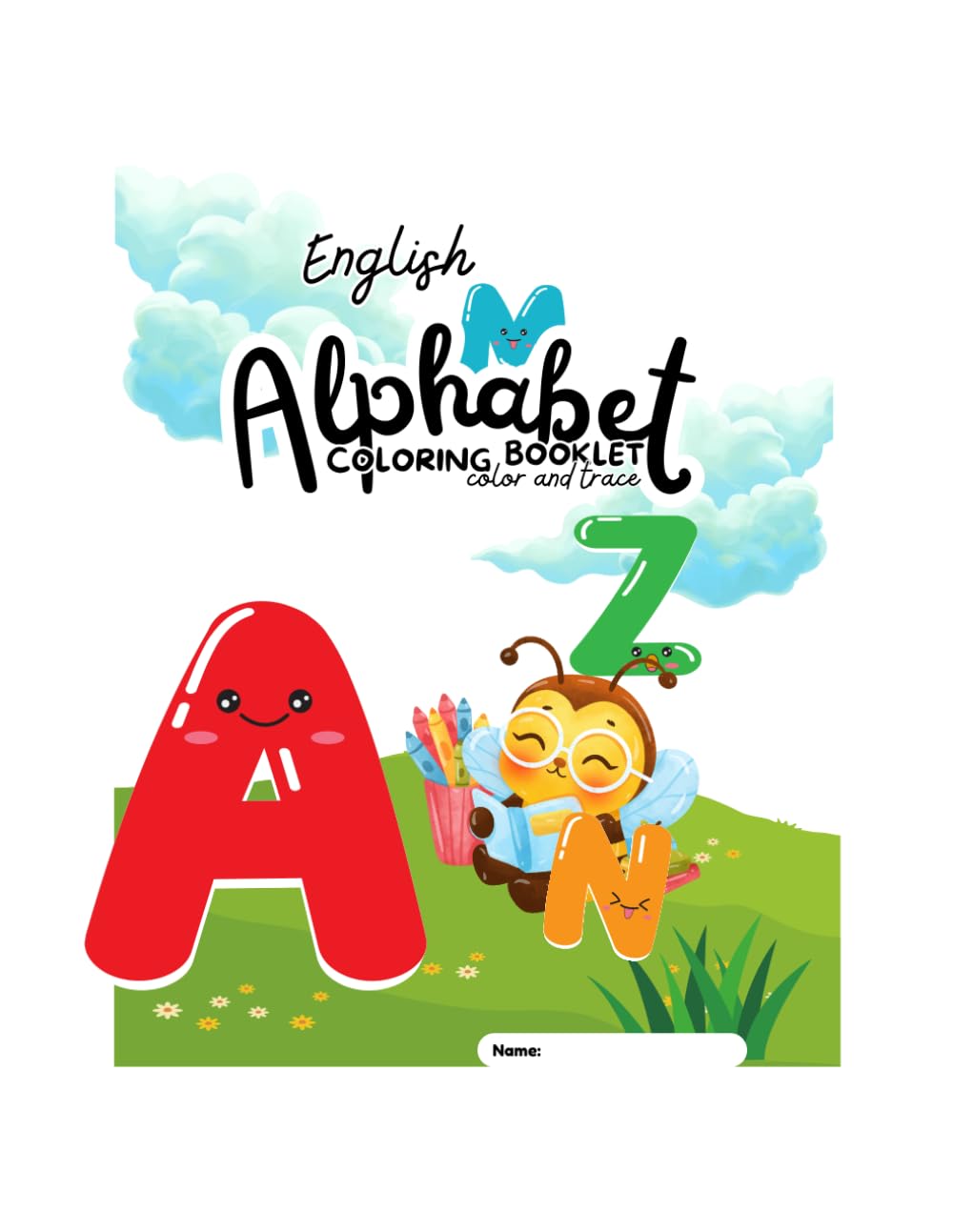 Alphabet Coloring and Tracing