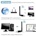2,4 gHz 150 Mbps USB WiFi adaptador con antena, 11 N Dongle...