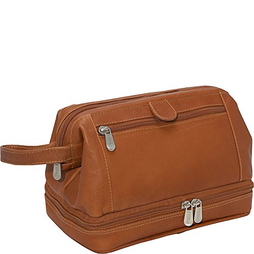 Piel Leather U Frame Utility Kit with Zip Bottom