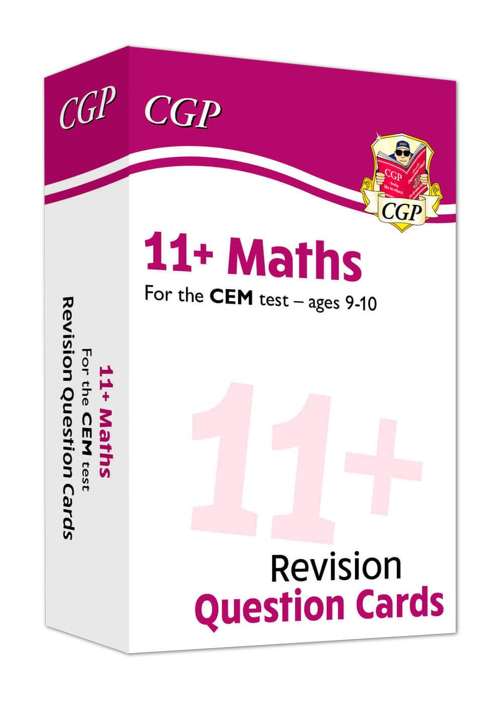 11+ CEM Revision Question Cards: Maths - Ages 9-10 (CGP CEM 11+ Ages 9-10)