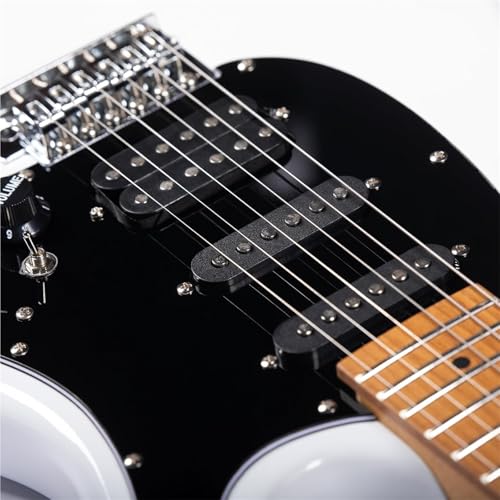 Guitare électrique adulte droite SSH avec corps solide en érable - 5