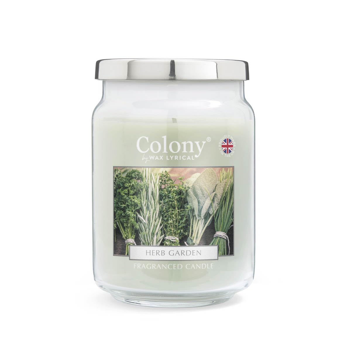 Colony Green Herb Garden Large Candle 100Hr,