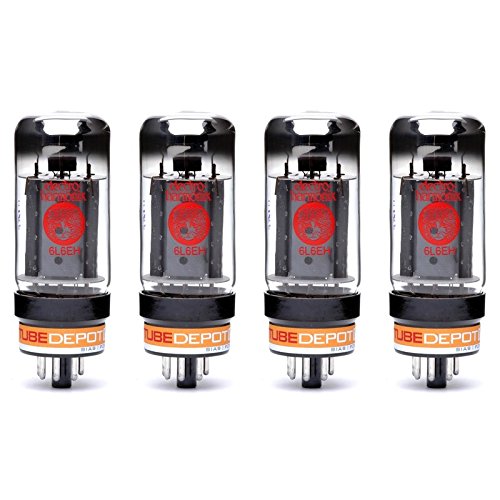 Quad of Electro-Harmonix 6L6 EH Power Vacuum Tube