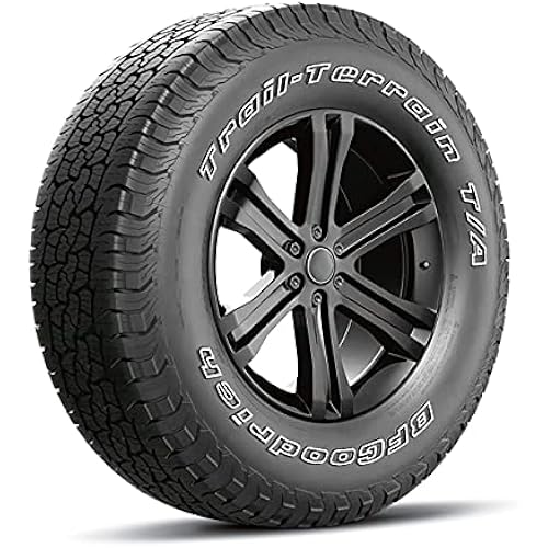 BFGoodrich Trail-Terrain T/A On and Off-Road Tire for Light Trucks, SUVs, and Crossovers, 245/60R20 107H