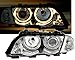 Produktbild AD Tuning GmbH & Co. KG 960552 Angel Eyes Fernscheinwerfer Set, Klarglas Chrom