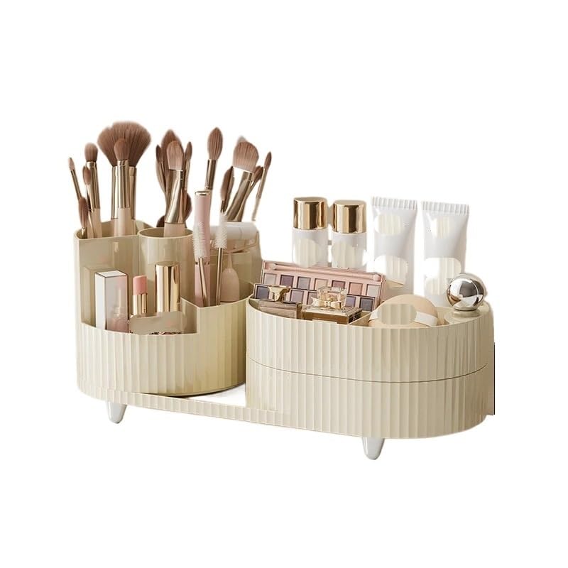 Schminktisch Organizer Kosmetik-Organizer, Aufbewahrungsbox for Make-up-Pinsel(AA)