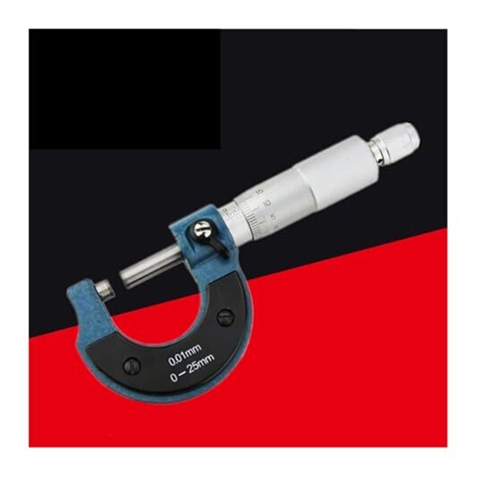 Micrometro for esterni ad alta precisione di grado industriale 0 25MM con scala resistente all'usura e testa misurazione in carburo(75-100MM(Micro-amount))