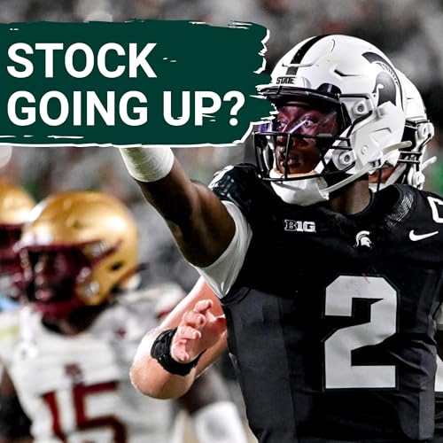Page de couverture de MSU football offense SOARING early on; Defense already facing uphill battle?