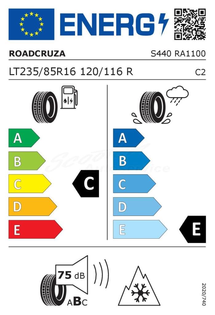 ROADCRUZA 235/85R16 TL 120/116R RA 1100 AT RWL
