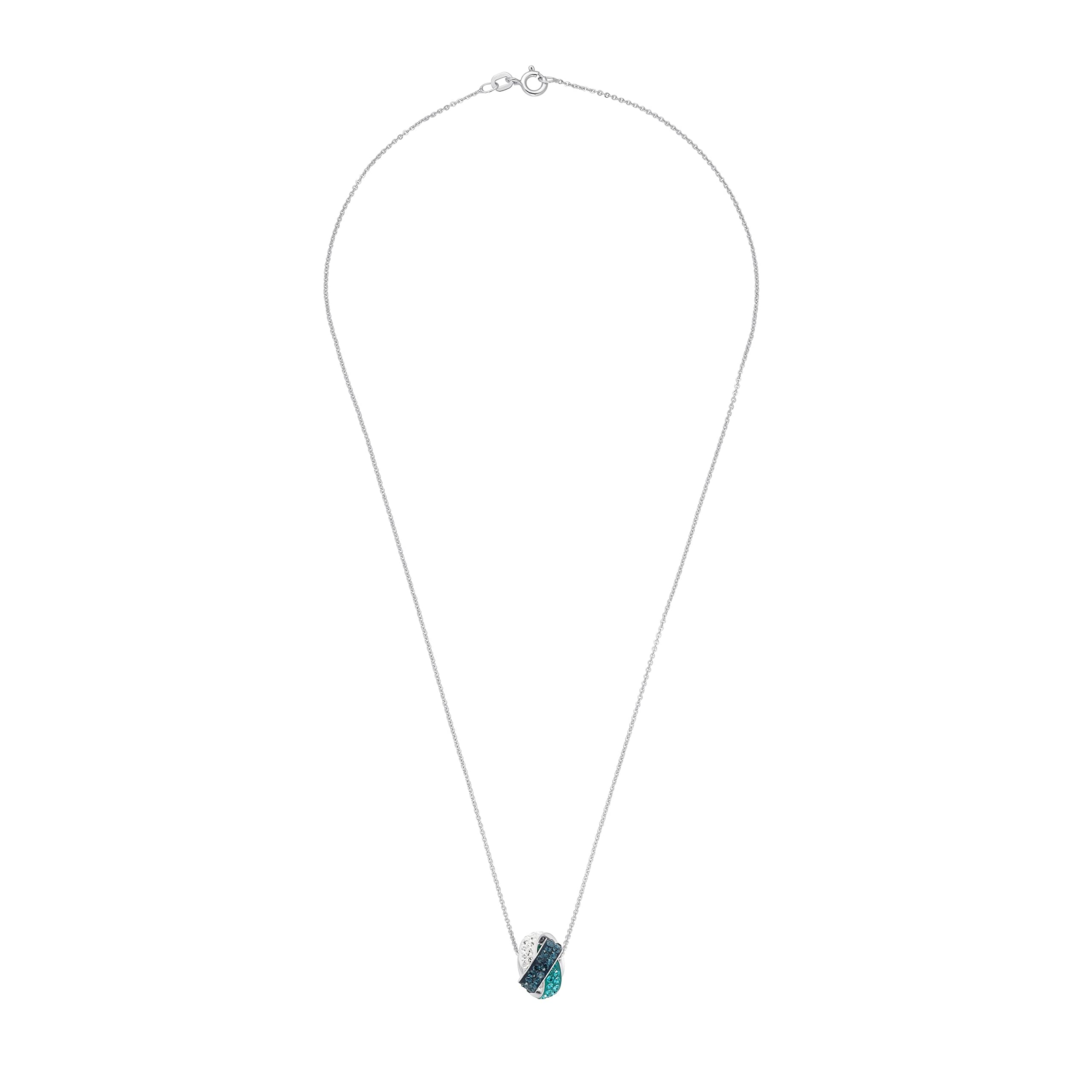Amor Kette (mit Anhänger) aus 925 Sterling Silber für Damen, Halsschmuck, Kommt in Schmuck Geschenk Box