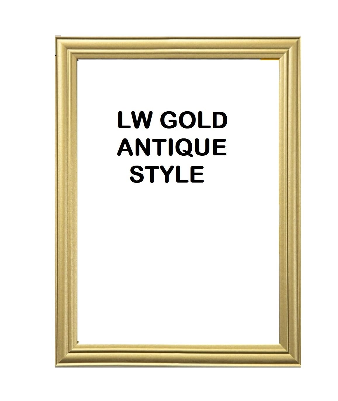 Opfr Gold A1, Antique Style Lw Picture,Photo,Poster Frame A1,Size 840X594mm