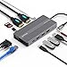 Produktbild OTHA Docking Station USB C Hub 12 in 1 Triple Display, USB C Adapter mit 2 HDMI 4K &VGA, USB 3.0&2.0, Gigabit Ethernet, 100W PD, TF/SD Kartenleser, Kompatibel für MacBook Pro und Mehr Typ C Geräte