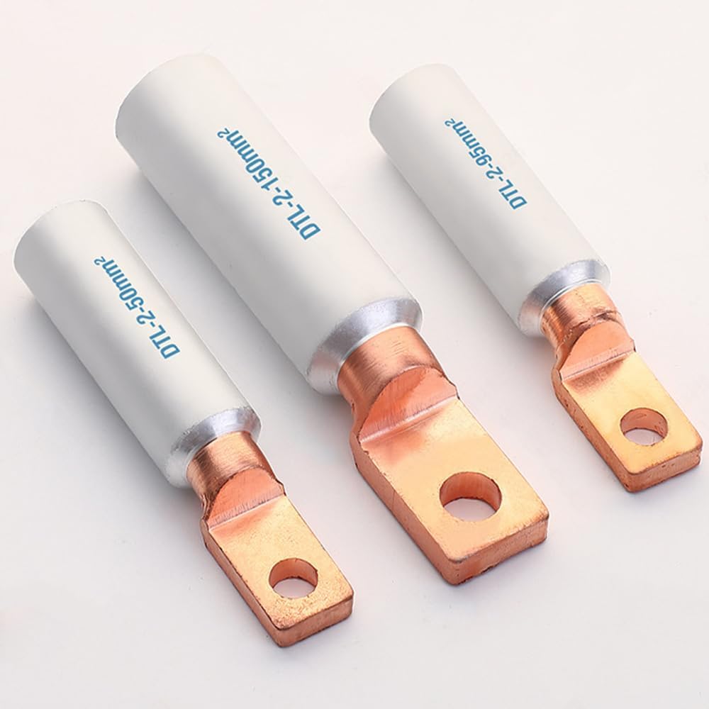 DTL-2 Copper Aluminum Terminal Lug Wire Connector Cable Crimp Terminals DTL-2-10/16/25/35/50/70/95/120/125/185/240/300/400mm2(DTL-2-300)