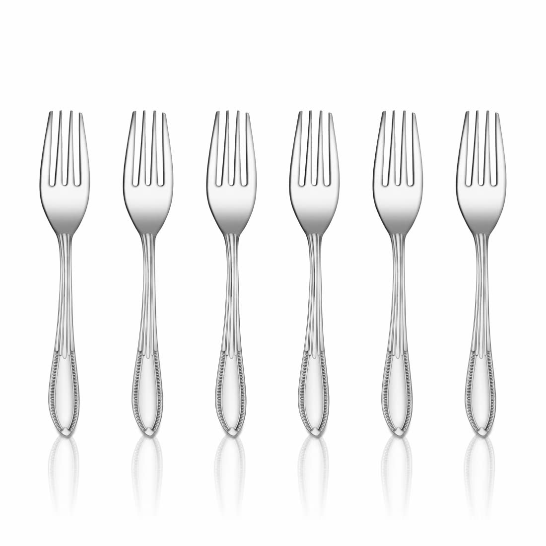 Shri & Sam Stainless Steel Spark Tea Fork,6 Pieces