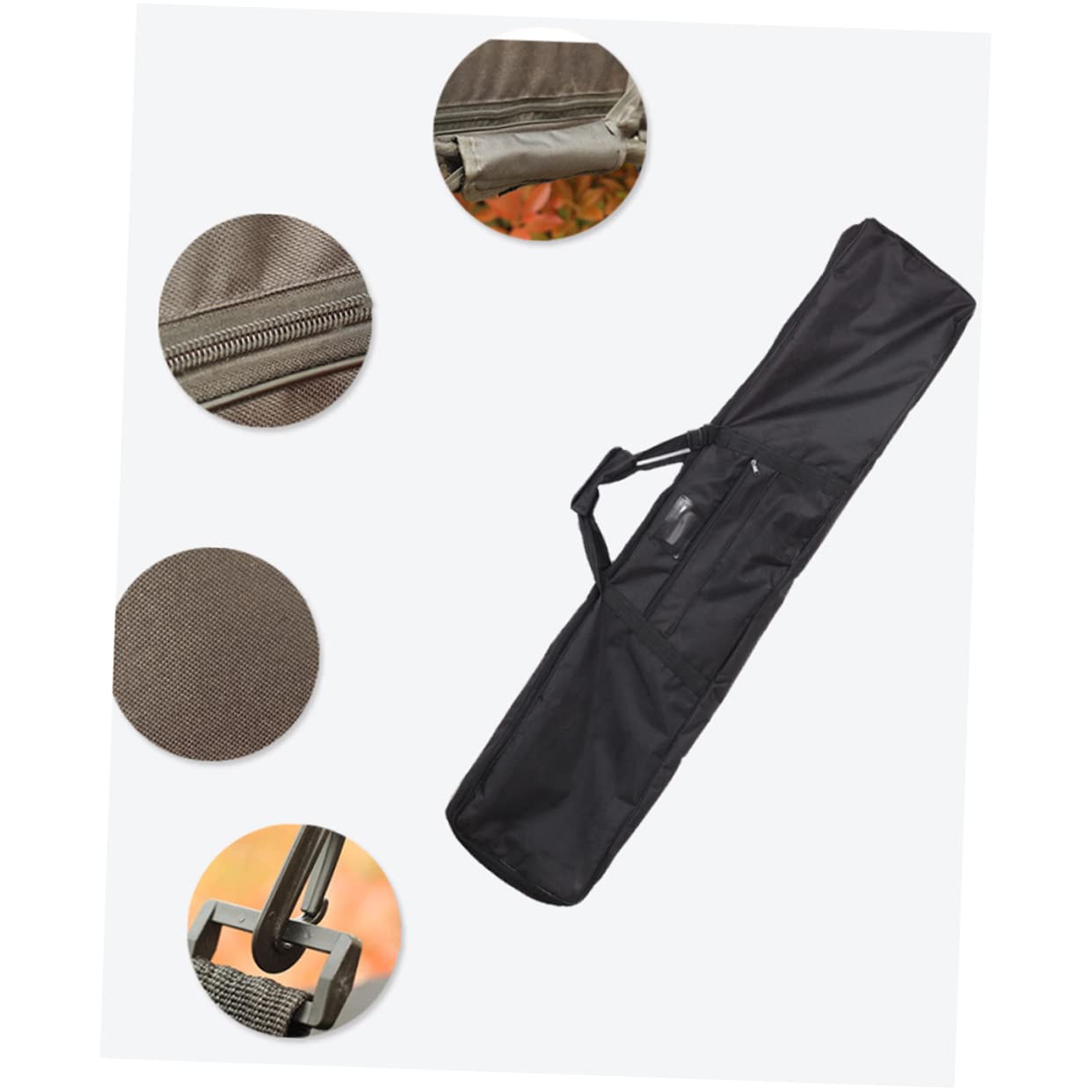 cm Borsa per Tiro con L' Lungo con Archetto Borsa A Tracolla Multifunzionale in Tela di capacità Borsa A Tracolla per Caccia Forniture per Tiro con L'