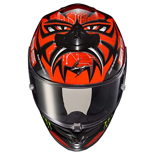 Scorpionexo Exo-R1 Air Quartararo Monster Energy Helmet (Black - Medium) #TOP3